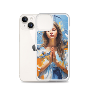 Pray & Forgive Oil Painting iPhone® Phone Case