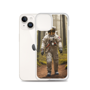 Astronout in the Forest iPhone Case