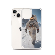 Astronaut Snow iPhone Case