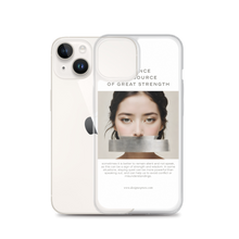 Silence Lao Tzu iPhone Case