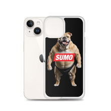 Sumo Bulldog Black iPhone Case