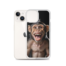 Happy Monkey Black iPhone Case