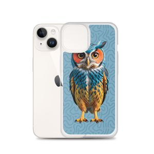 Blue Owl iPhone Case