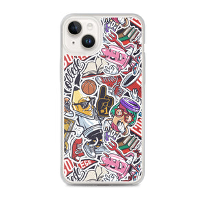 Street Art College Pattern iPhone Case