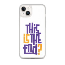 IS/THIS IS THE END? Purple Yellow iPhone Phone Case