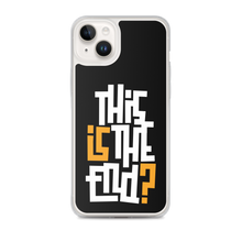 IS/THIS IS THE END? Black Yellow White iPhone Phone Case