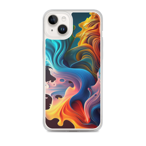 Colorful Swirl Background iPhone® Phone Case