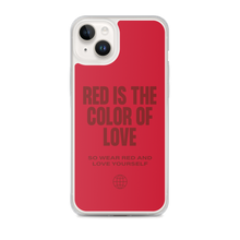 Red is the color of love iPhone® Phone Case