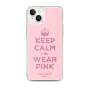 Keep Calm and Wear Pink iPhone® Phone Case