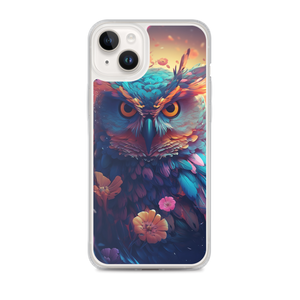 Colorful Owl Art iPhone® Phone Case