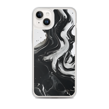 Black and White Fluid iPhone® Phone Case