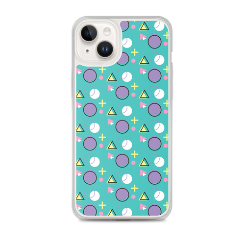 Memphis Colorful Pattern 01 iPhone® Phone Case