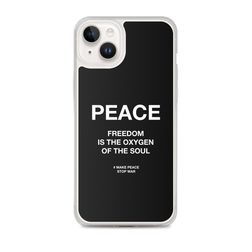 Freedom is the oxygen of the soul iPhone® Phone Case