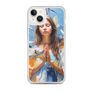 Pray & Forgive Oil Painting iPhone® Phone Case