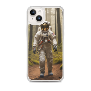 Astronout in the Forest iPhone Case