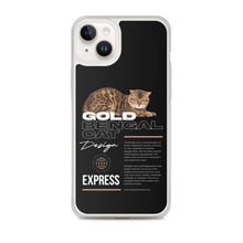 Gold Bengal Cat iPhone Case