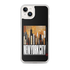 NYC Landscape Painting iPhone Case