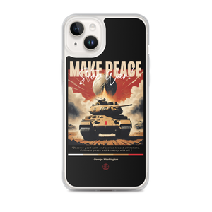 Make Peace Stop War Tank iPhone Case