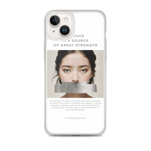 Silence Lao Tzu iPhone Case