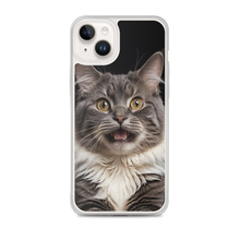 Shocked Cat Face iPhone Case