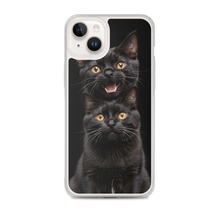 Two Black Cats Follows iPhone Case