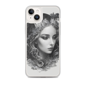 Grayscale Gaia iPhone Case