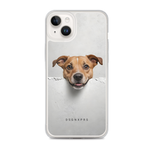 Smile Dog Peep iPhone Case