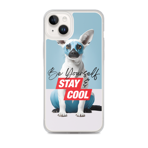 Be Yourself & Stay Cool iPhone Case