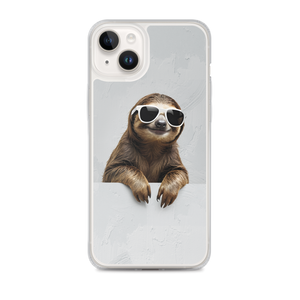 Cool Smiling Sloth iPhone Case