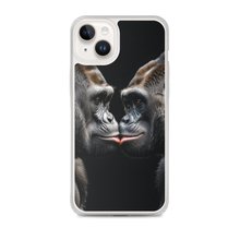 Gorilla Kissing iPhone Case