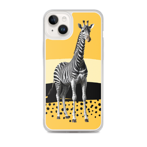 Giraffe Zebra Skin iPhone Case