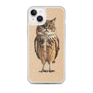 Cat Owl iPhone Case