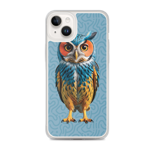 Blue Owl iPhone Case