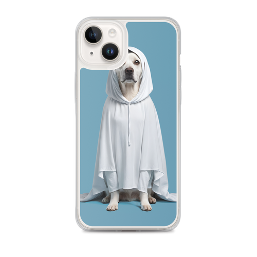 Dog in Ghost Costume iPhone Case