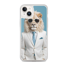 Funky White Lion iPhone Case