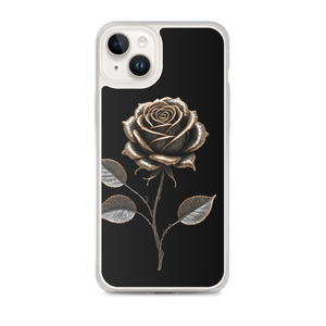 Rose Copper Art iPhone Case