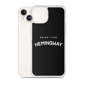 Drink Like Hemingway Clear Case for iPhone®