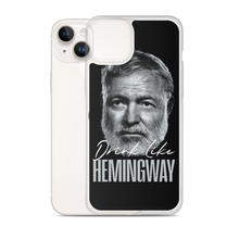 Drink Like Hemingway Portrait Clear Case for iPhone®