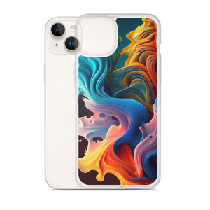 Colorful Swirl Background iPhone® Phone Case