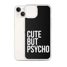 Cute But Psycho iPhone® Black Phone Case