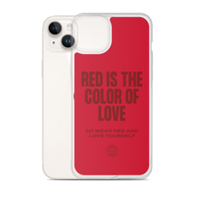 Red is the color of love iPhone® Phone Case