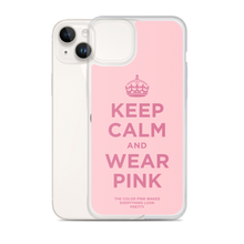 Keep Calm and Wear Pink iPhone® Phone Case