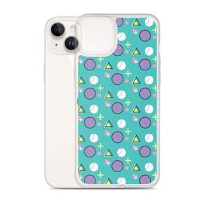 Memphis Colorful Pattern 01 iPhone® Phone Case