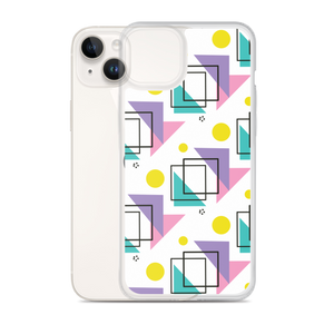 Memphis Colorful Pattern 02 iPhone® Phone Case