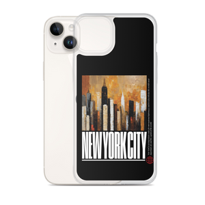 NYC Landscape Painting iPhone Case