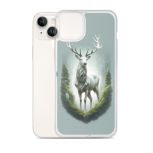 Green White Deer iPhone Case