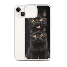 Two Black Cats Follows iPhone Case