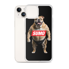 Sumo Bulldog Black iPhone Case