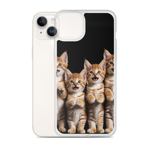 Four Cute Cats iPhone Case