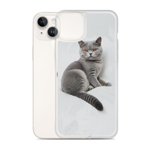 Relaxing British Shorthair Cat iPhone Case